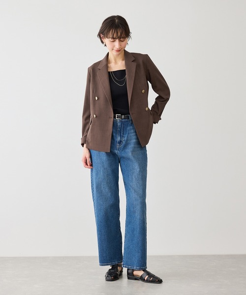 【MOCAのおかーたんページ】linen＊ラバリジャケット＆チュニックOP ROPE' PICNIC（ロペ ピクニック） uvカット ジャケット テーラード