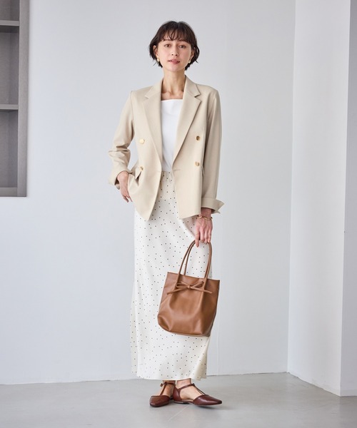 新品未使用✨ロペピクニック カナパ 金ボタン テーラードジャケット ベージュ ROPE' PICNIC（ロペ ピクニック） ジャケット テーラードジャケット