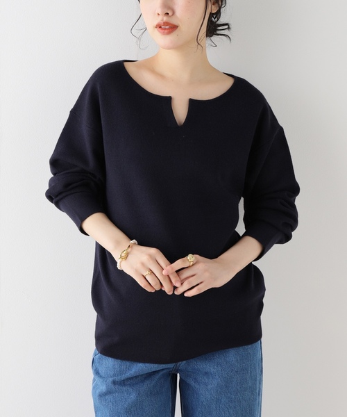 「La TOTALITE」 長袖ニット - ベージュ レディース_画像2