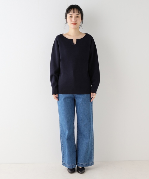 「La TOTALITE」 長袖ニット - ベージュ レディース_画像5