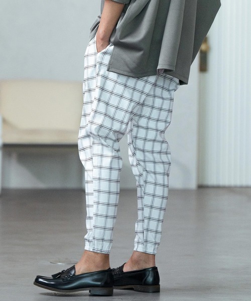 「Magine」 イージーパンツ 46 ブラック メンズ_画像4