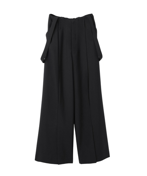 Her lip to スラックス パンツ Front-Vent Suspender Pants レディース