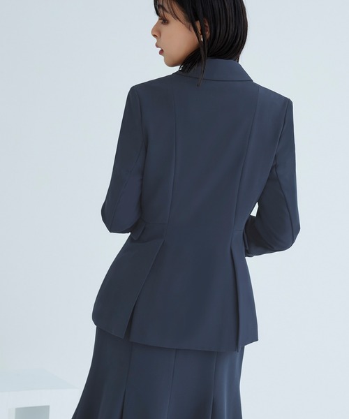 「RUIRUE BOUTIQUE」 セットアップ S グレイッシュベージュ レディースの画像