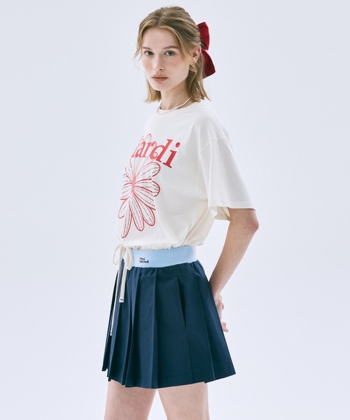 Mardi Mercredi（マルディメクルディ） スカート COTTON PLEATED MINI
