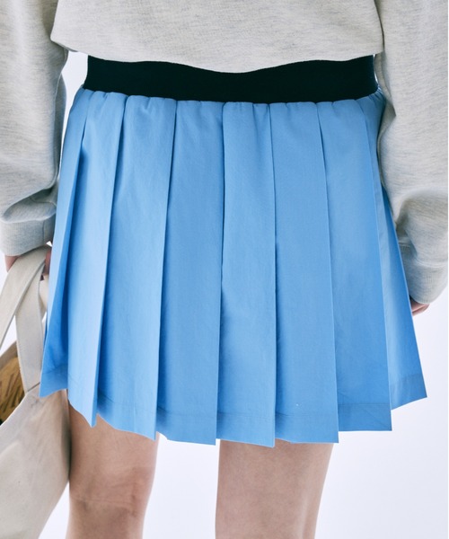 Mardi Mercredi（マルディメクルディ） スカート COTTON PLEATED MINI