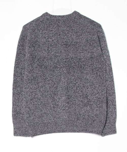 「SHIPS JET BLUE」 長袖ニット X-SMALL グレー メンズ_画像2