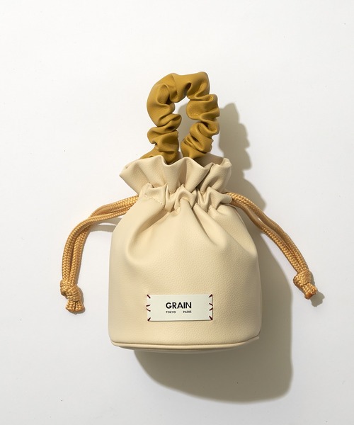 「GRAIN」 ハンドバッグ FREE オレンジ レディース_画像5