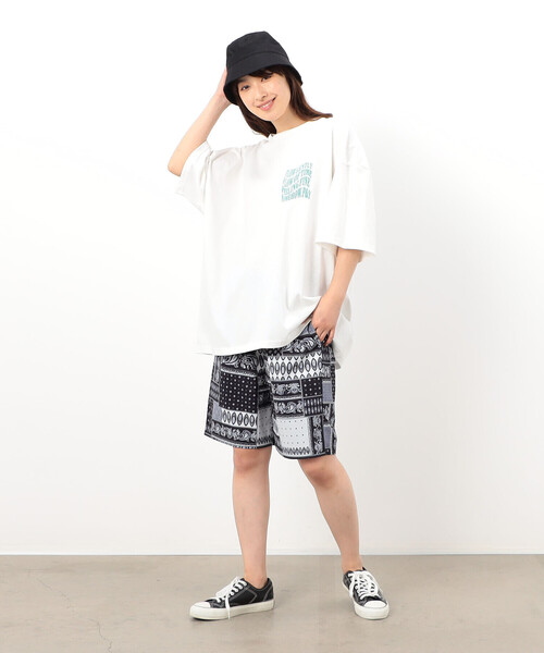 「Purple&Yellow」 ハーフパンツ X-LARGE ブラック系その他 メンズ_画像6