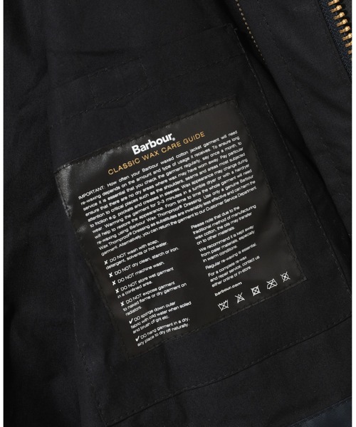 「Barbour」 ブルゾン 36 ネイビー メンズの画像