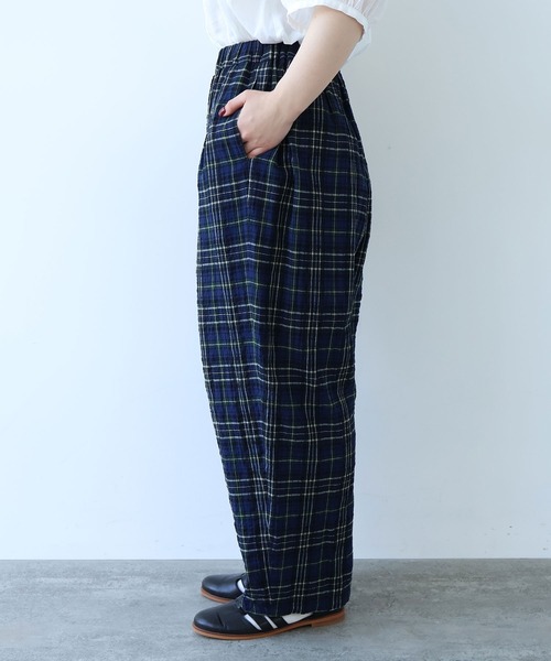 タータンチェックパンツ（色：ブルー系）のおすすめ人気商品一覧 通販