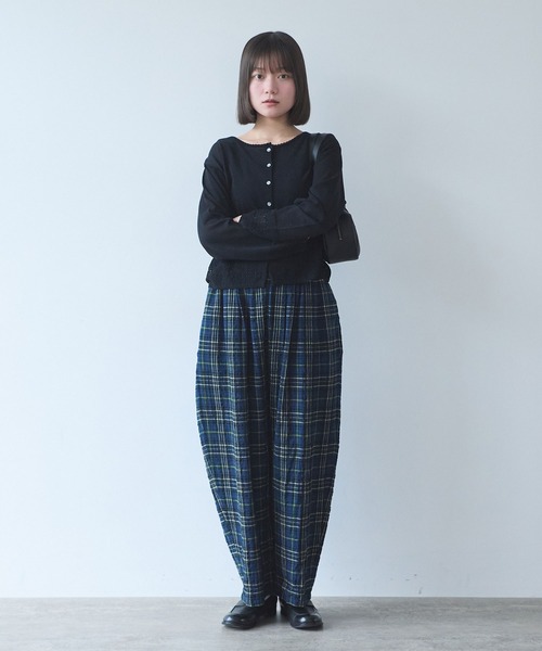 タータンチェックパンツ（色：ブルー系）のおすすめ人気商品一覧 通販