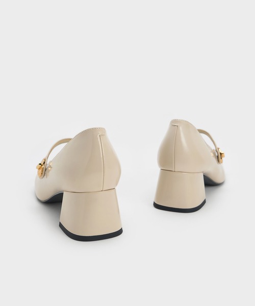 「CHARLES & KEITH」 パンプス 25cm ブラック系その他6 レディース_画像3