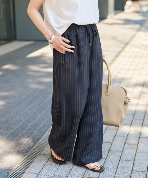 Spick＆Span（スピック アンド スパン） ワイドパンツ スラックス