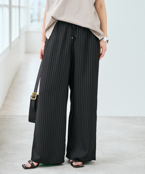 Spick＆Span（スピック アンド スパン） ワイドパンツ スラックス