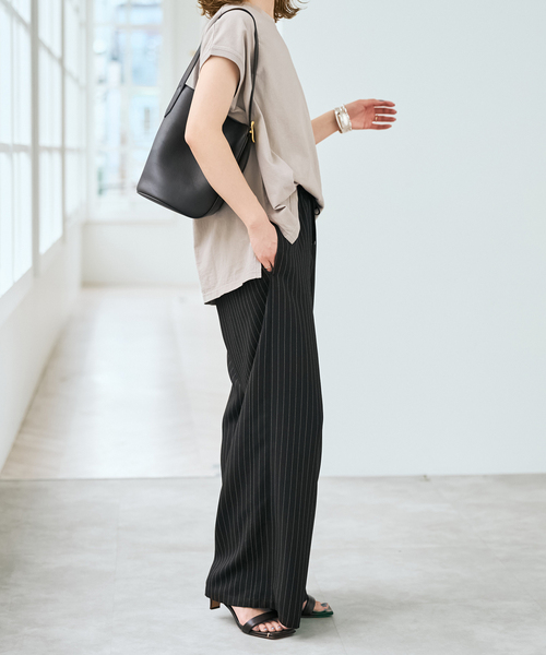 Spick＆Span（スピック アンド スパン） ワイドパンツ スラックス