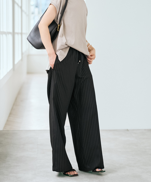 Spick＆Span（スピック アンド スパン） スラックス パンツ 「新色有り
