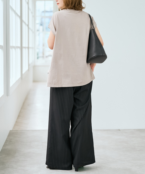 Spick＆Span（スピック アンド スパン） ワイドパンツ スラックス