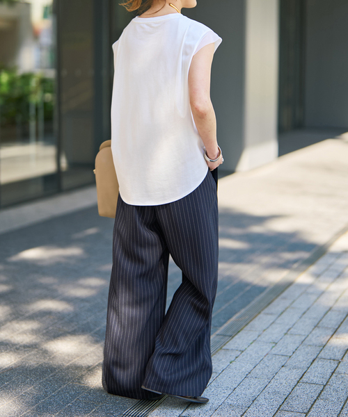 Spick＆Span（スピック アンド スパン） ワイドパンツ スラックス