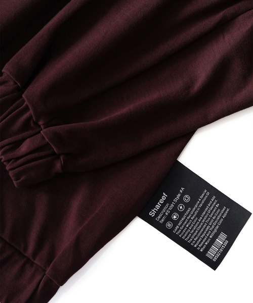 「SHAREEF」 長袖Tシャツ 1 パープル メンズ_画像2