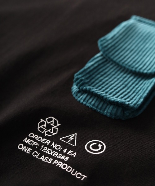 「SHAREEF」 長袖Tシャツ 1 パープル メンズ_画像7