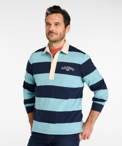 L.L.Bean（エルエルビーン） ポロシャツ ビンテージ・ソフト・ラグビー