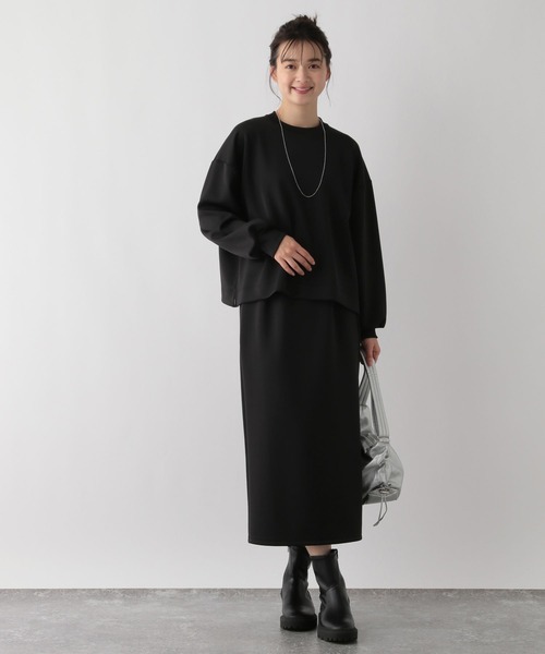 「GLOBAL WORK Smile Seed Store」 セットアップ SMALL チャコール レディース_画像2