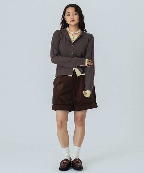 「ROSE BUD」 長袖カットソー ONE SIZE ブラック レディース_画像9