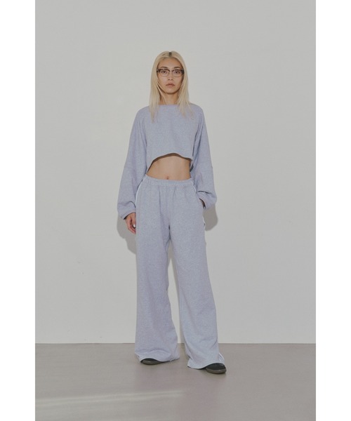 「ALEXIA STAM」 スウェットパンツ M ネイビー レディース_画像8