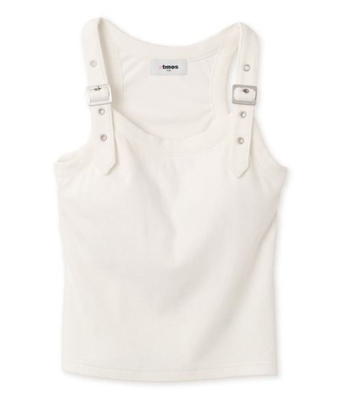 atmos girls タンクトップ ノースリーブ atmos pink Belt Tank Top