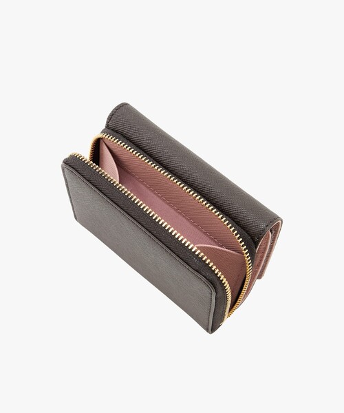 agnes b.（アニエスベー） ミニ 財布 レザー 三つ折り ミニ ウォレット