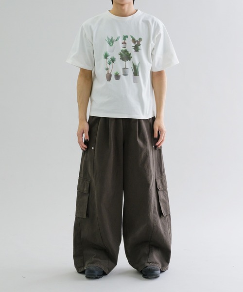 「epnok」 半袖Tシャツ MEDIUM ブラック メンズ_画像2