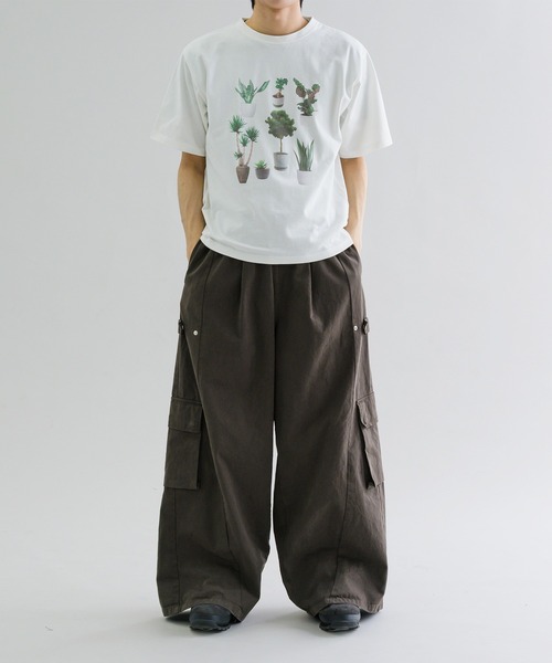 「epnok」 半袖Tシャツ MEDIUM ブラック メンズ_画像3
