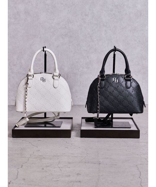 GYDA（ジェイダ） ハンドバッグ GG quilting embossハンドBAG
