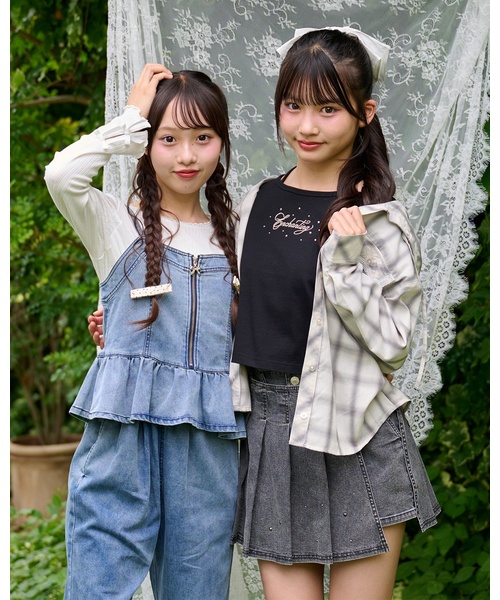 mezzo piano Junior（メゾピアノ ジュニア） セットアップ デニム