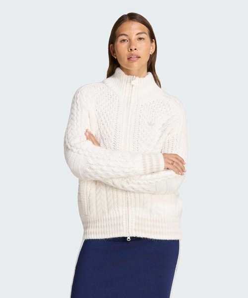 adidas（アディダス） ジャージ ケーブル ニット ファイヤーバード