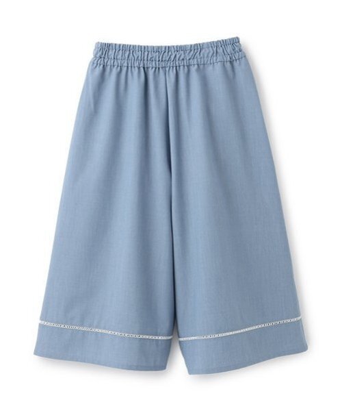 「pom ponette junior」 「KIDS」クロップドパンツ - ブルーグレー キッズ_画像7
