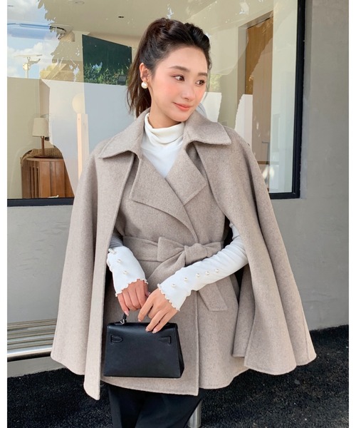 BIRTHDAY BASH（バースデーバッシュ） ポンチョ ALETTA 3WAY CAPE COAT