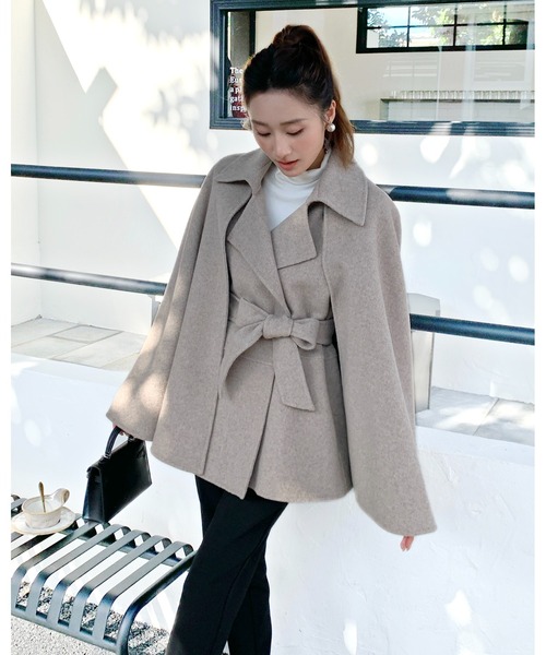 BIRTHDAY BASH（バースデーバッシュ） ポンチョ ALETTA 3WAY CAPE COAT