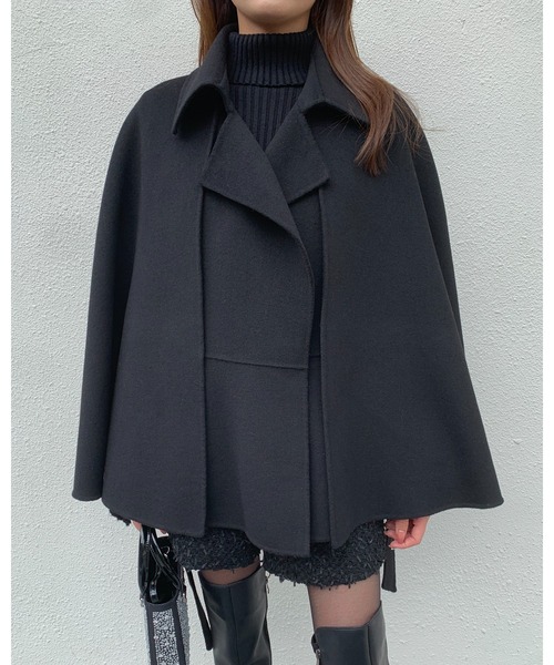birthdaybash ALETTA 3WAY CAPE COAT ポンチョ BIRTHDAY BASH（バースデーバッシュ） ポンチョ ALETTA 3WAY CAPE COAT