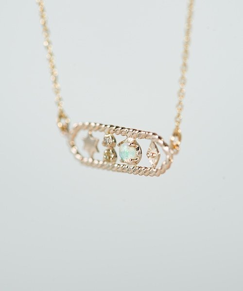 日本製即納 ネックレス / 121009-1 /K10 ZOZOTOWN PayPayモール店 - 通販 - PayPayモール AURORA GRAN オーロラグラン / ダイヤモンドフィムチェーンネックレス 豊富な新品