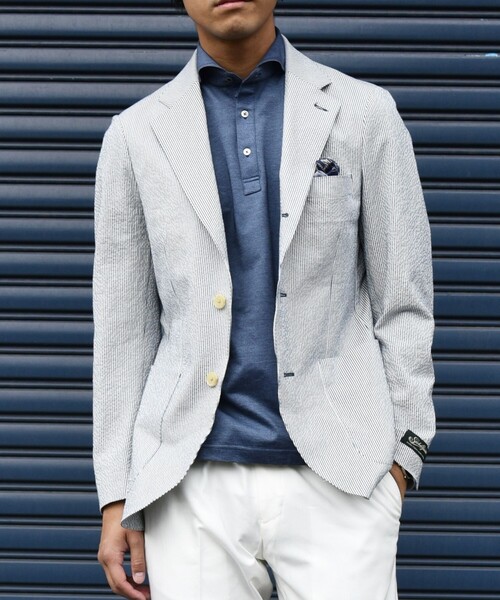 SHIPS（シップス） ポロシャツ SHIPS: 【ALBINI】I cotoni カノコ 