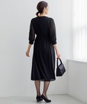 ワンピース 「洗える」「喪服・礼服」シフォンロ...の詳細画像4