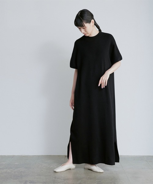 ワンピース フレンチスリーブロングニットワンピース Zozotown Paypayモール店 通販 Paypayモール