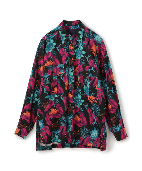 人気商品 シャツ ブラウス レーヨンコットン ボタニカルプリントシャツ シャツ カジュアルシャツ メンズファッション ファッション 730 Www Jesuitnola Org