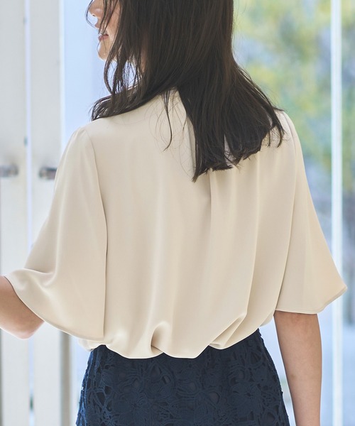 RUIRUE BOUTIQUE マルチサイズ ブラウス シャツ フロントタック