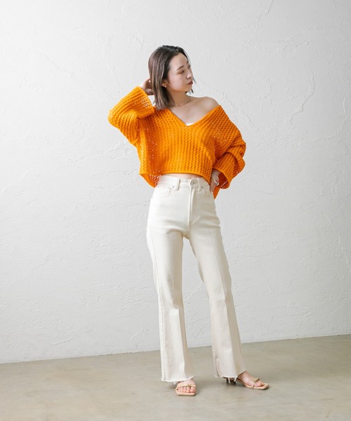 ニット メランジメッシュニット :65514106:ZOZOTOWN Yahoo!店 - 通販 ...