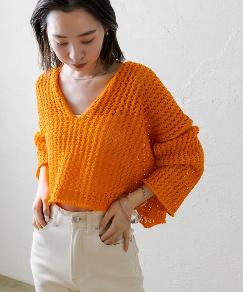 ニット メランジメッシュニット :65514106:ZOZOTOWN Yahoo!店 - 通販 ...