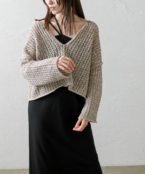 ニット メランジメッシュニット :65514106:ZOZOTOWN Yahoo!店 - 通販 ...