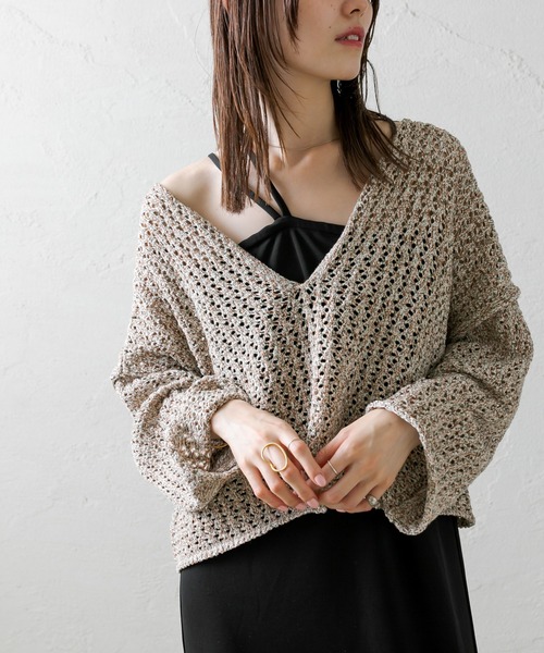 ニット メランジメッシュニット :65514106:ZOZOTOWN Yahoo!店 - 通販 ...