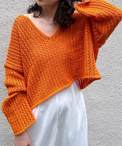 ニット メランジメッシュニット :65514106:ZOZOTOWN Yahoo!店 - 通販 ...